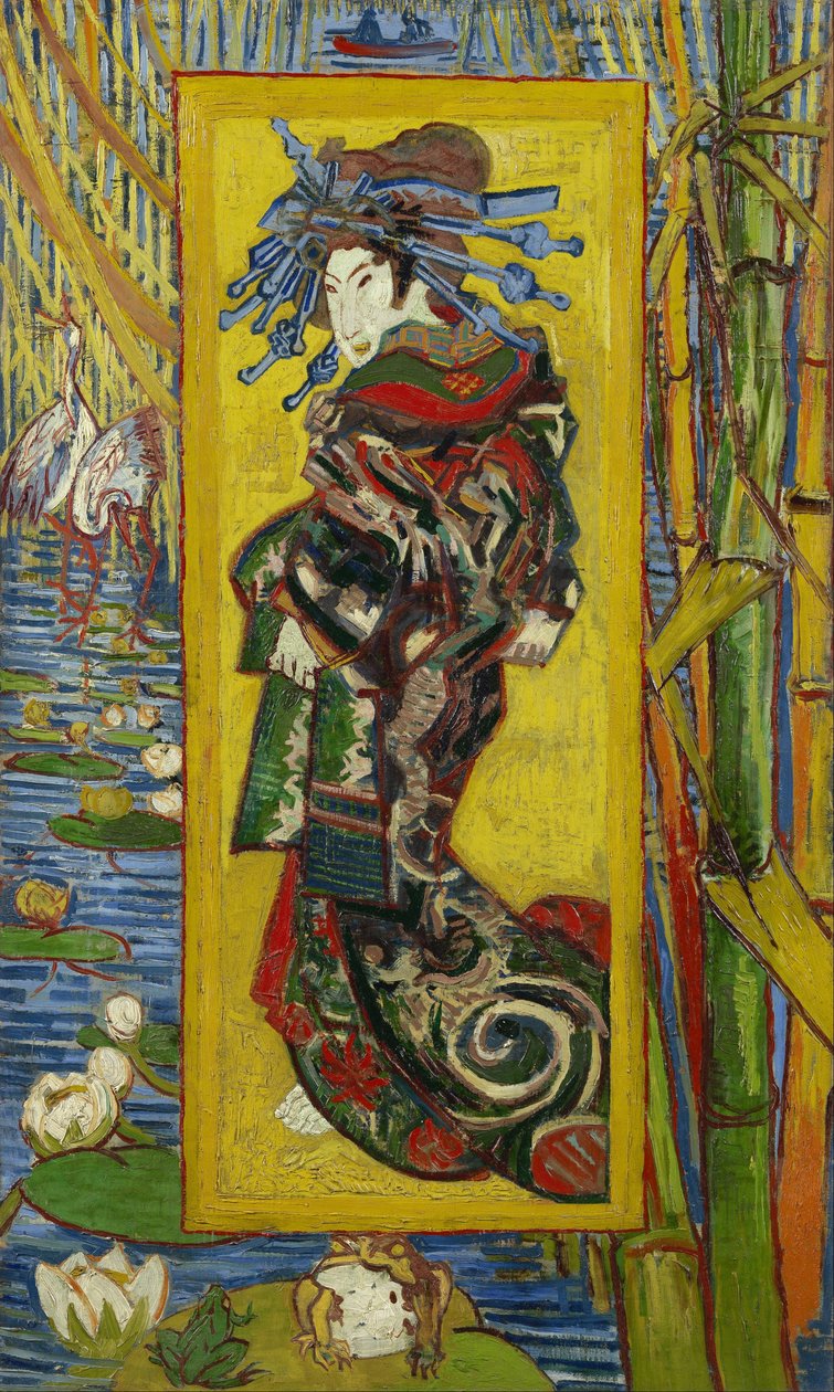 Kurtisane: etter Eisen av Vincent van Gogh