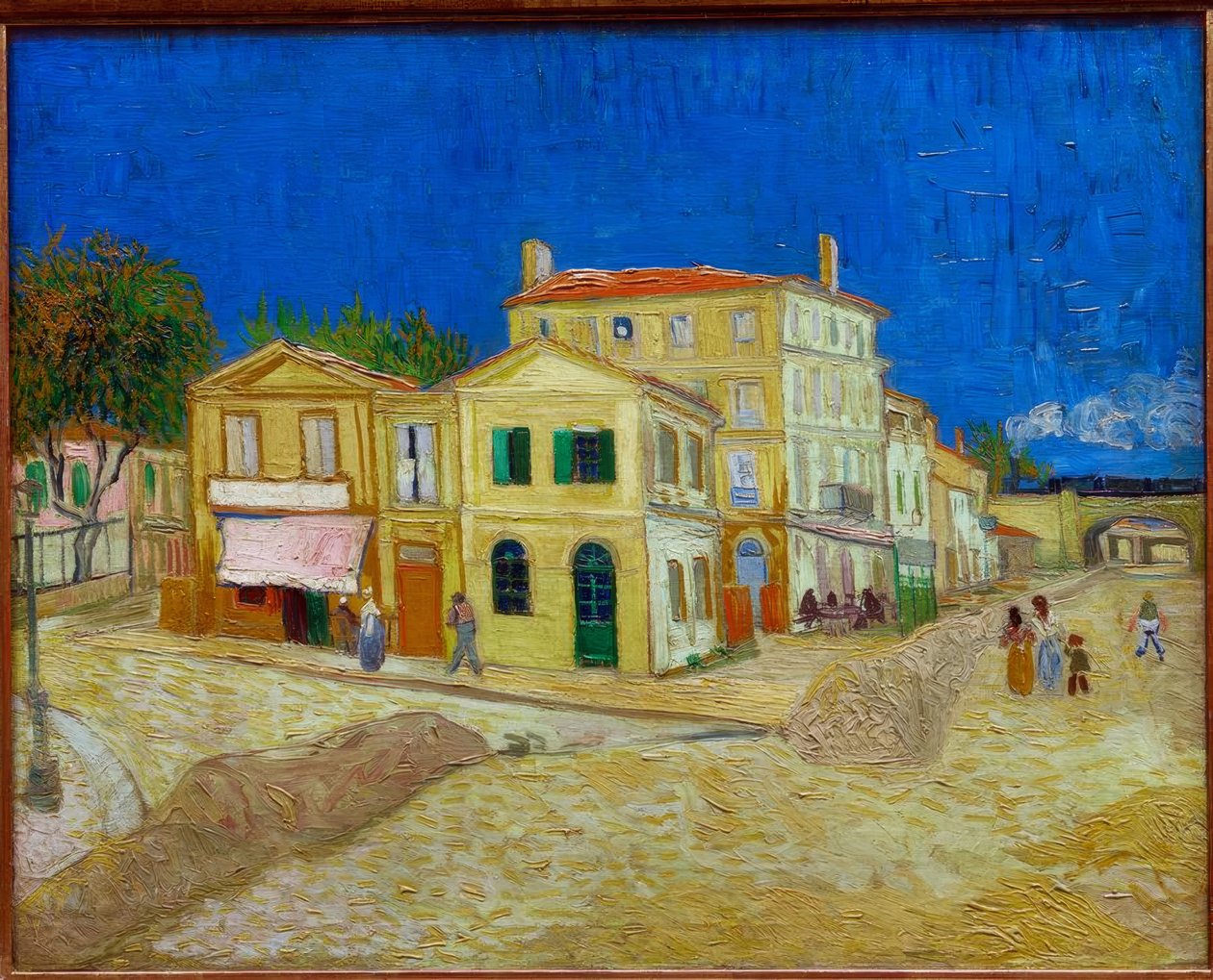 Det gule huset av Vincent van Gogh