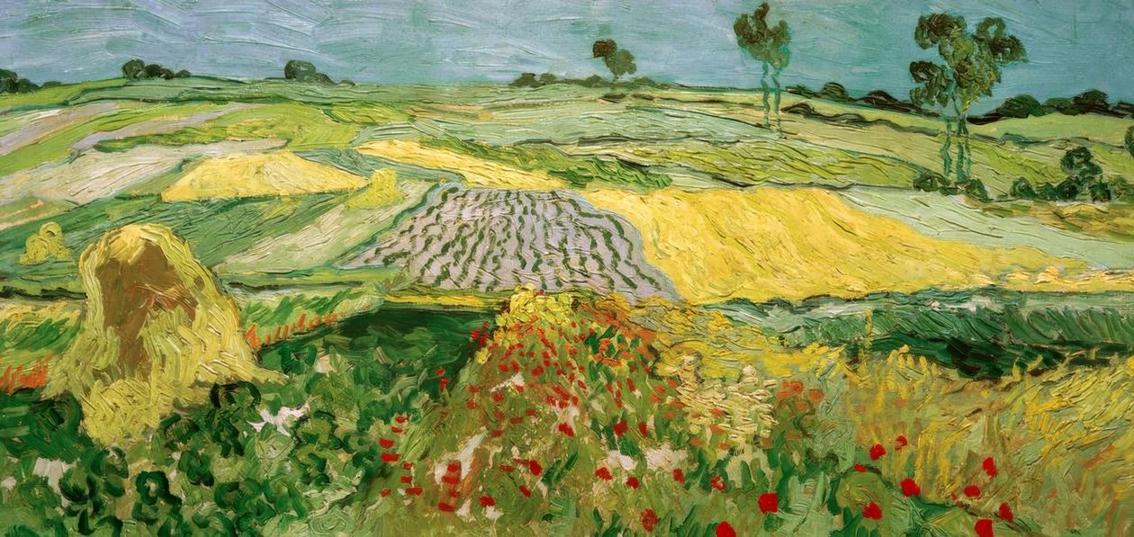 Auvers-sletten av Vincent van Gogh