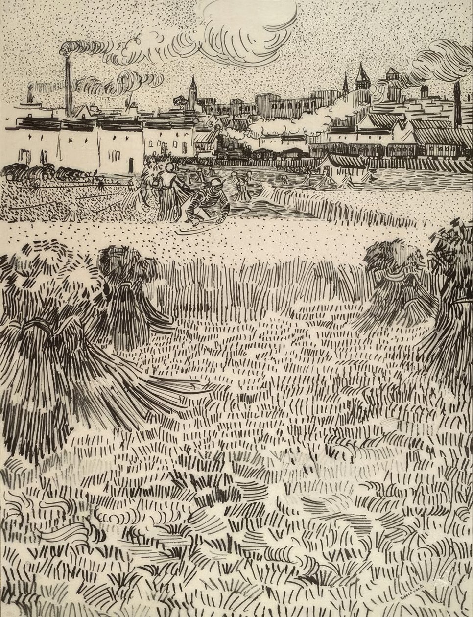 Innhøstingen av Vincent van Gogh