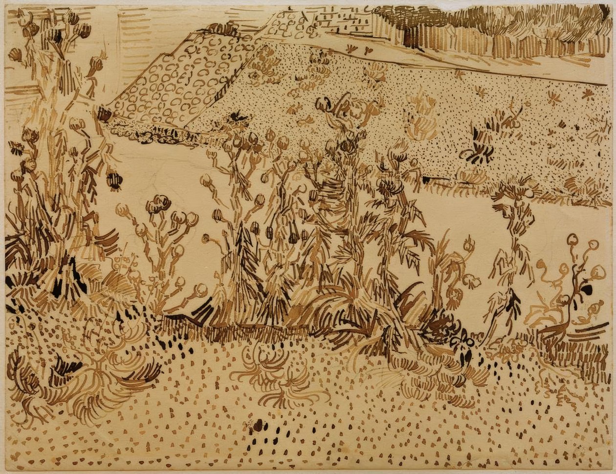 Veikantet tistler av Vincent van Gogh
