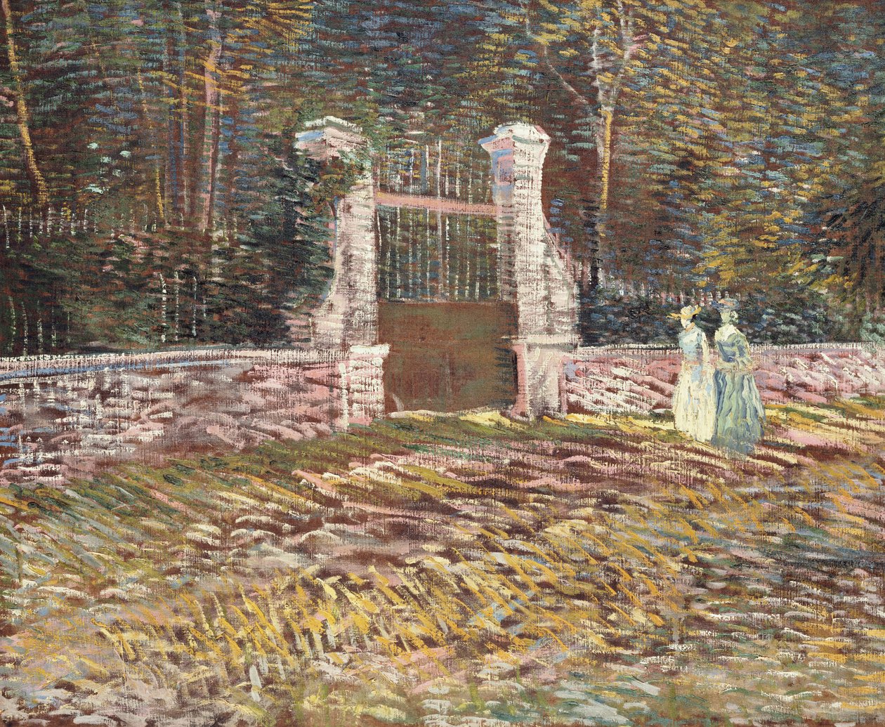Inngang til Voyer-d"Argenson-parken i Asnières, 1887 av Vincent van Gogh