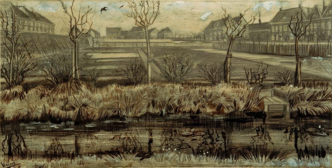 Barnehage på Schenkweg av Vincent van Gogh