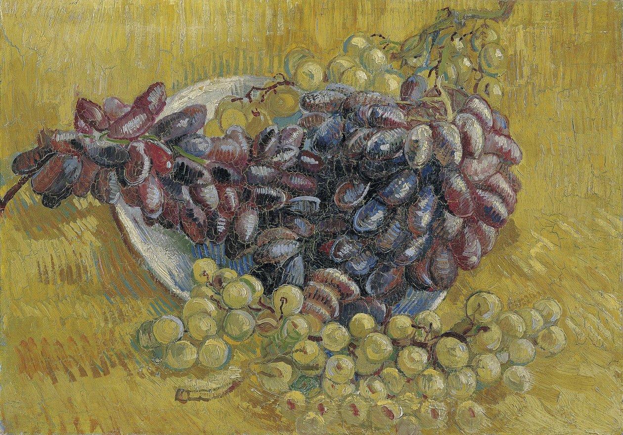 Druer av Gogh, Vincent, van (1853-1890). Olje på lerret, størrelse: 33x46,3 av Vincent van Gogh