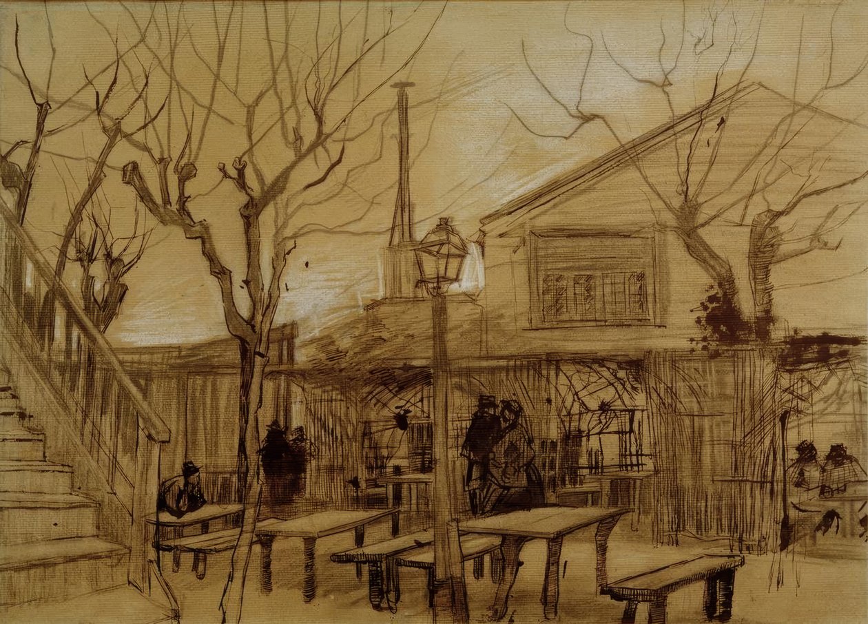 Guinguette av Vincent van Gogh