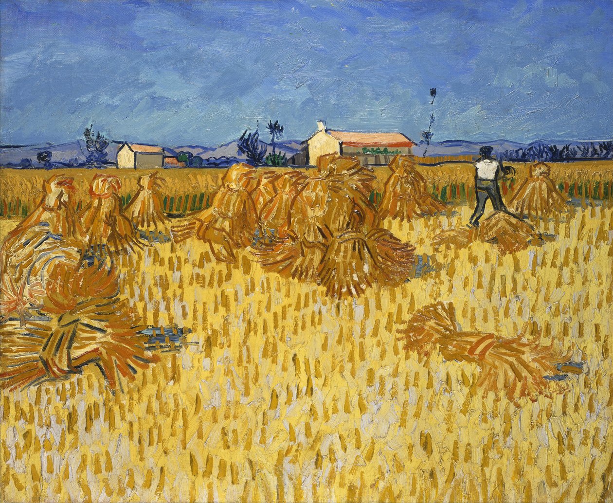 Innhøsting i Provence av Vincent van Gogh