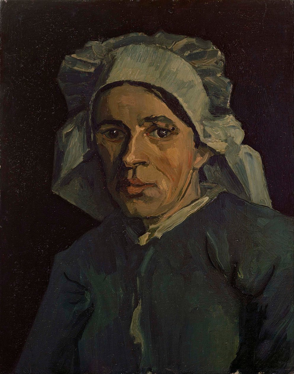 Hode av en kvinne av Vincent van Gogh