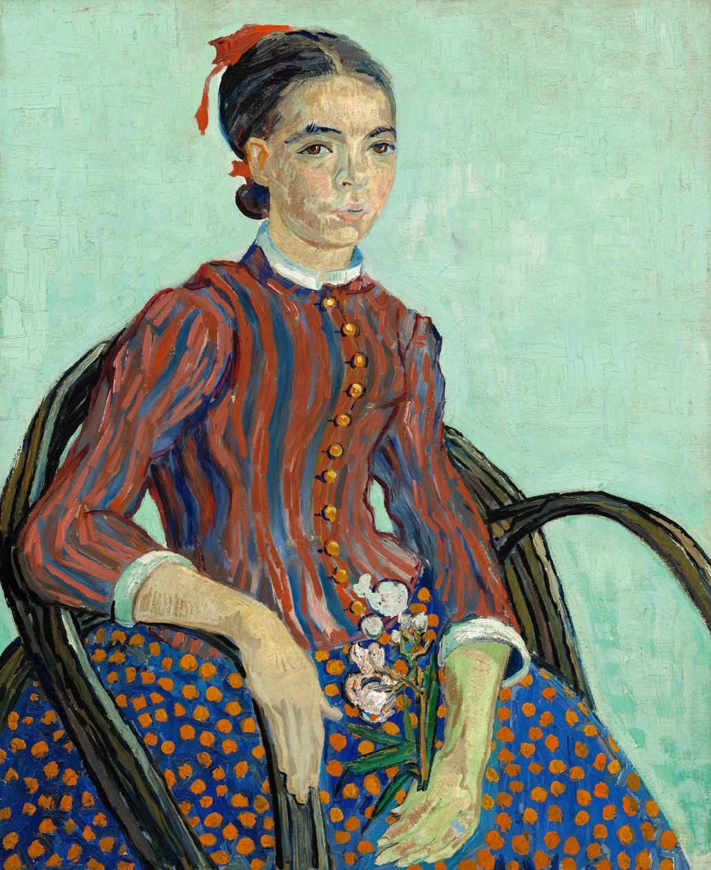 La Mousmé av Vincent van Gogh