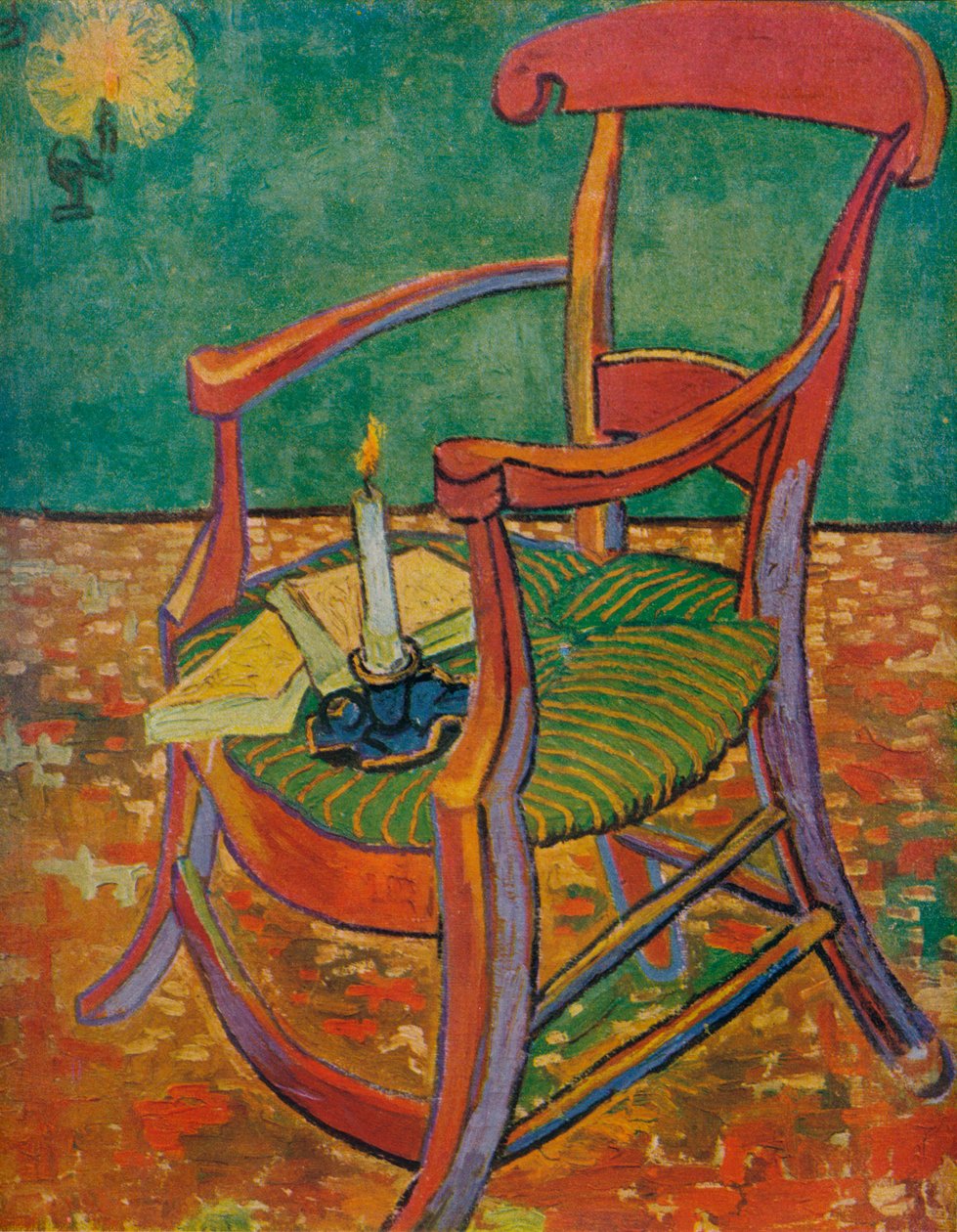 Gauguins lenestol, 1888 av Vincent van Gogh
