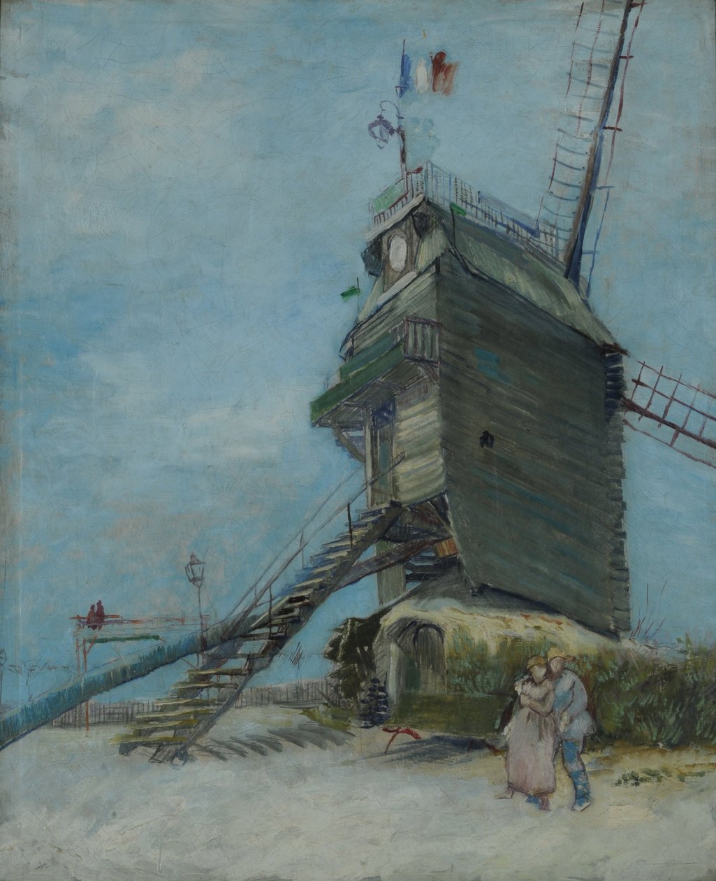 Moulin de la Galette, 1886 av Vincent van Gogh