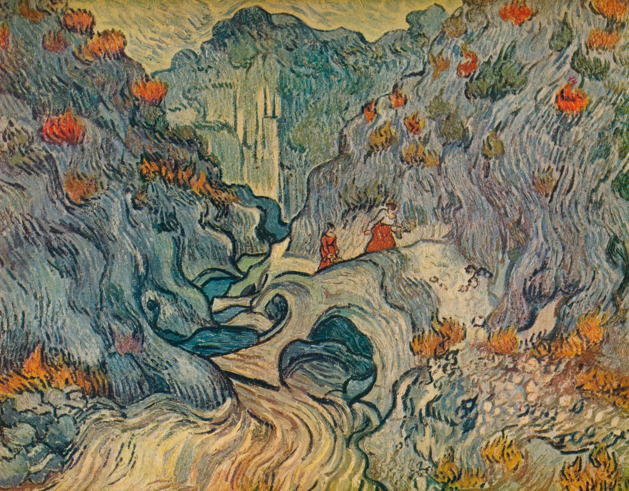 The Ravine, 1889 av Vincent van Gogh