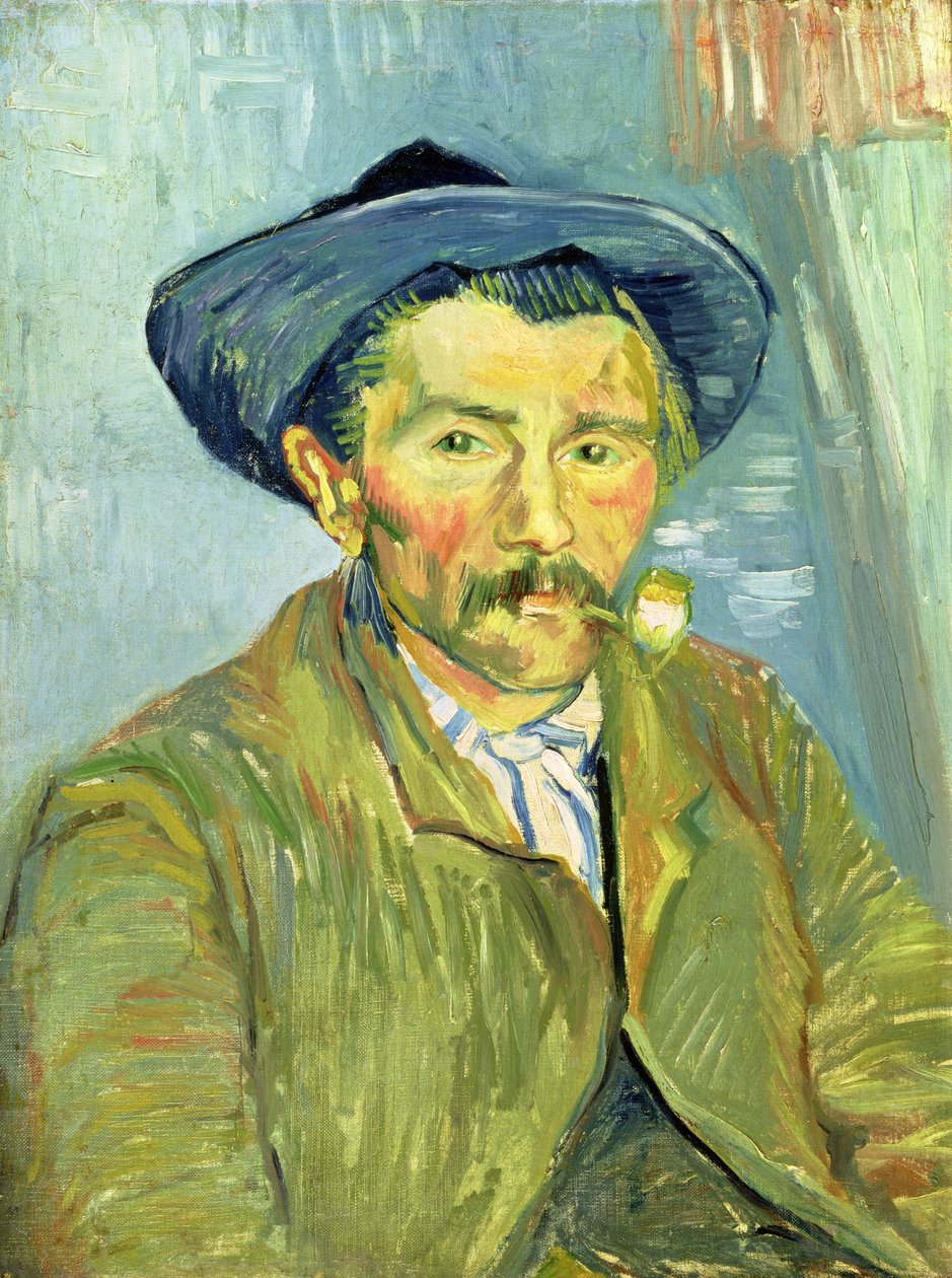 Mann som røyker av Vincent van Gogh