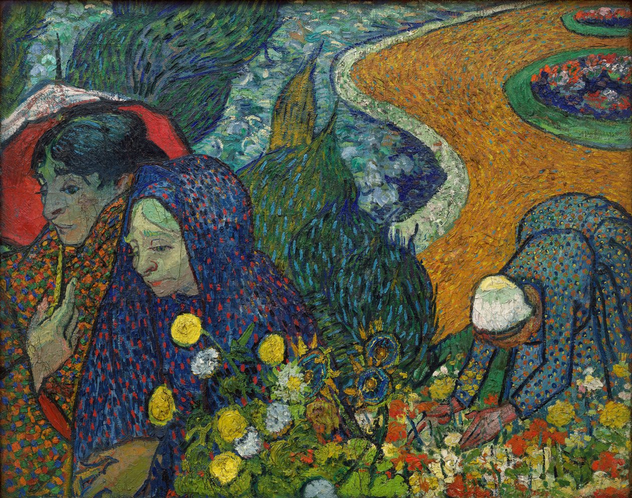 Minne om hagen på Etten av Vincent van Gogh