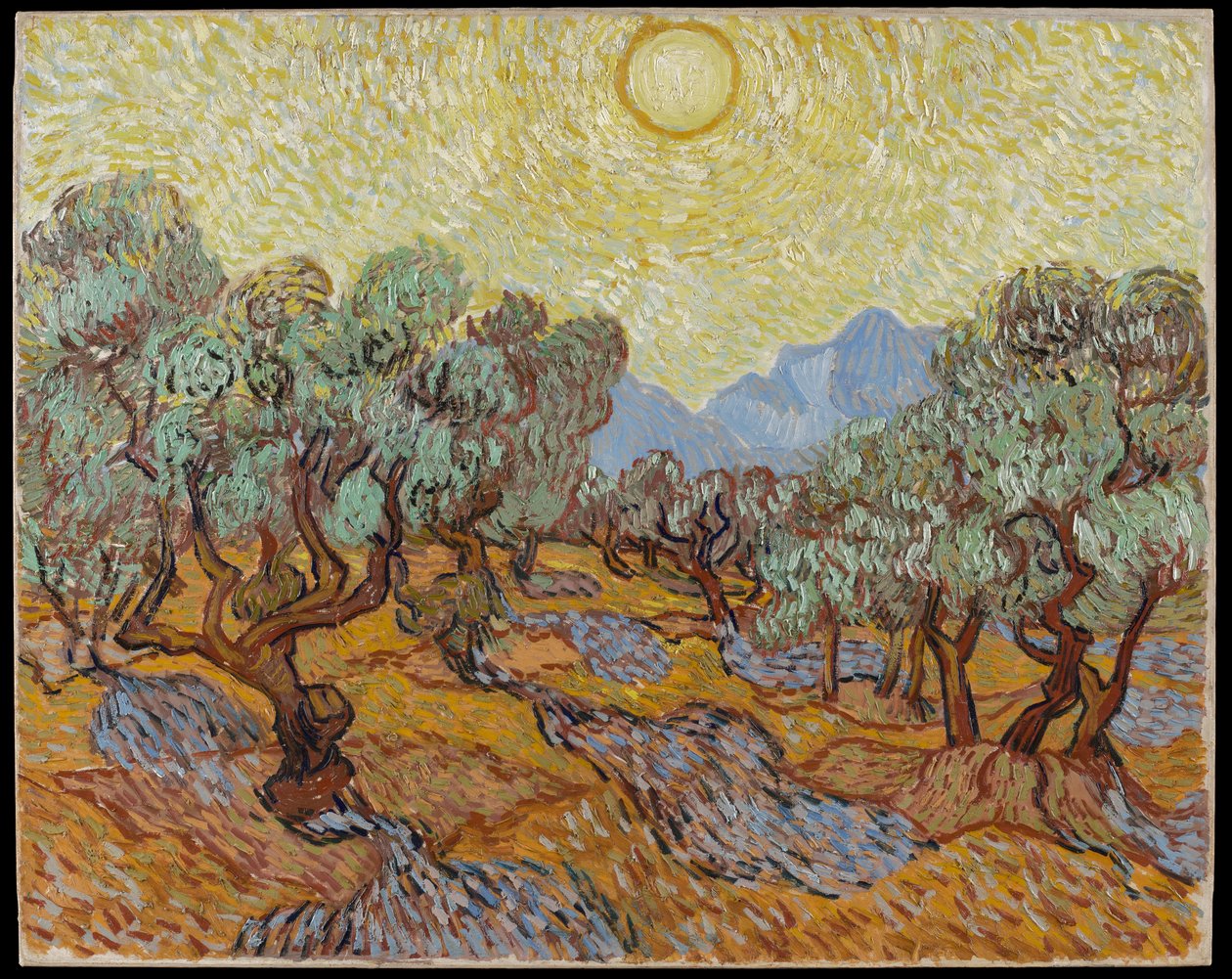 Oliventrær av Vincent van Gogh