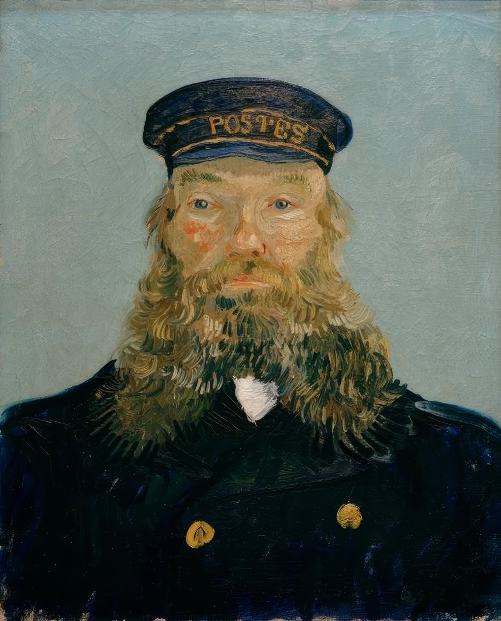 Portrett av Joseph Roulin av Vincent van Gogh