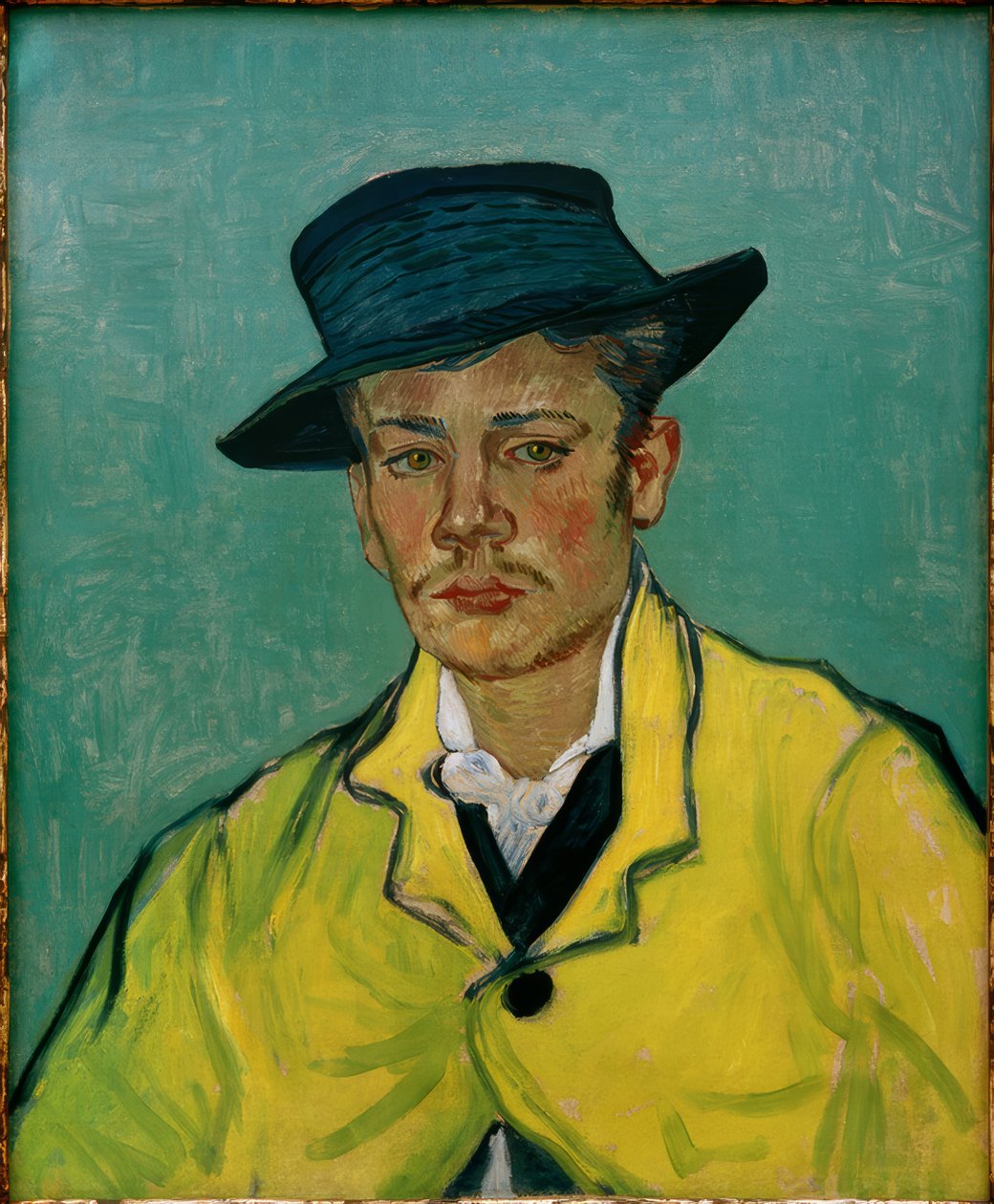 Portrett av Armand Roulin (Porträt Armand Roulin) av Vincent van Gogh