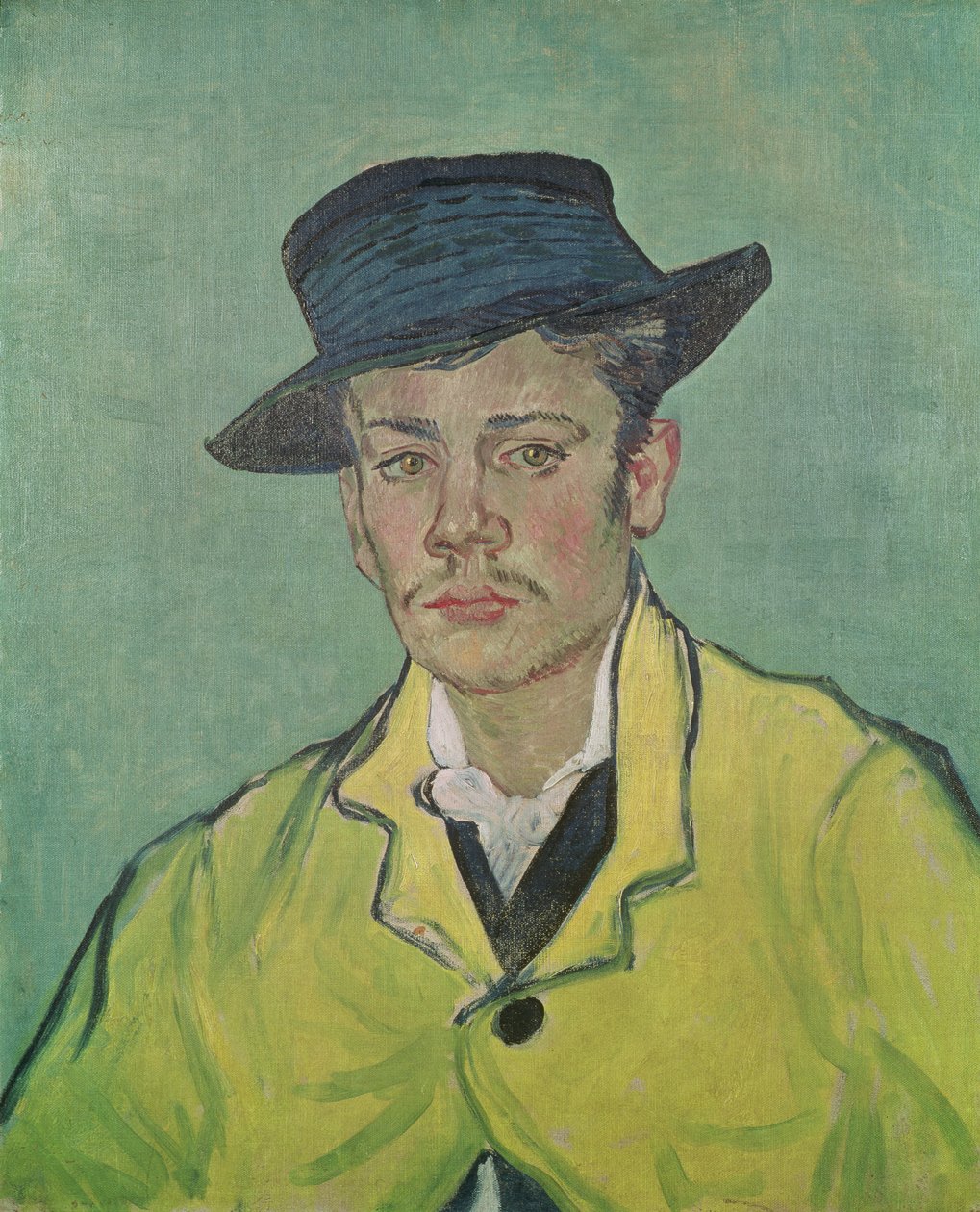 Portrett av Armand Roulin, 1888 av Vincent van Gogh
