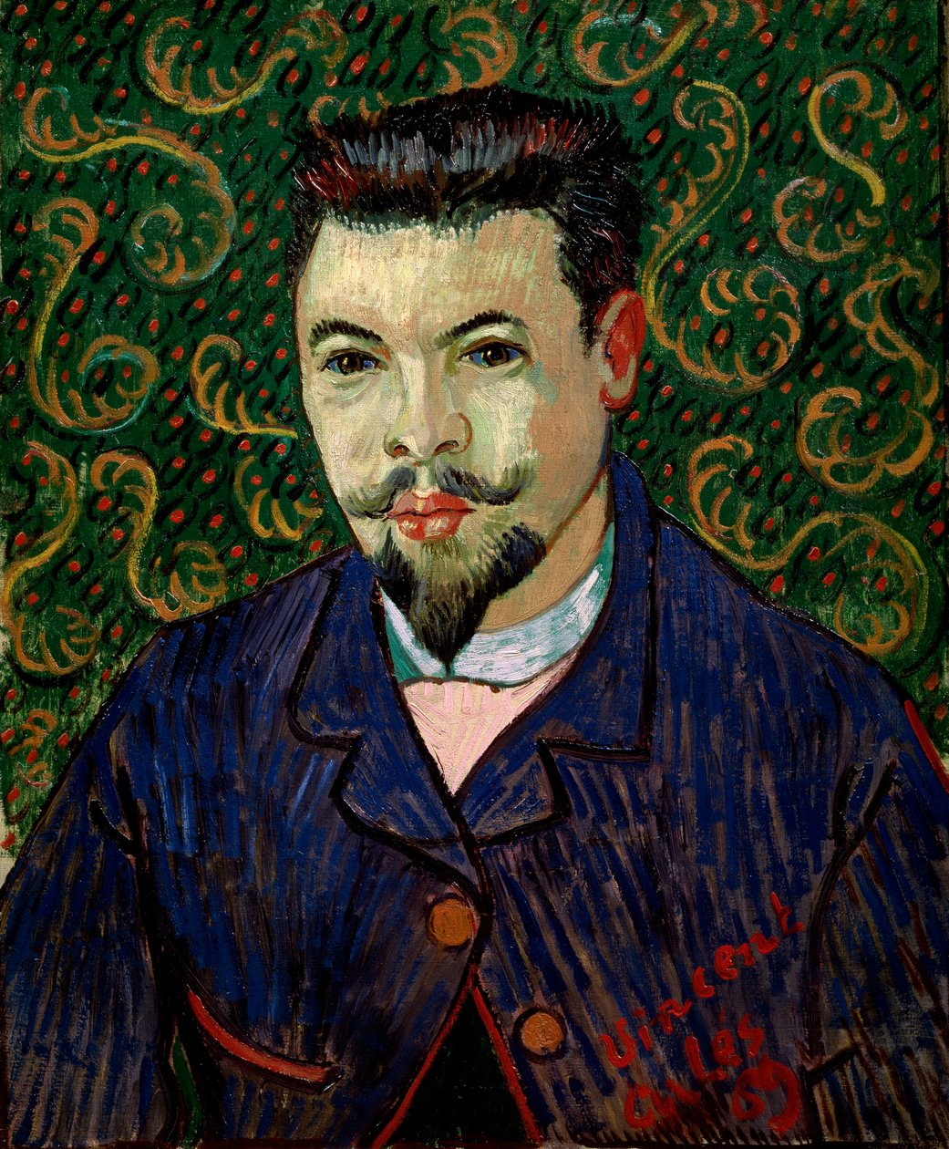 Portrett av doktor Felix Rey, 1889. av Vincent van Gogh