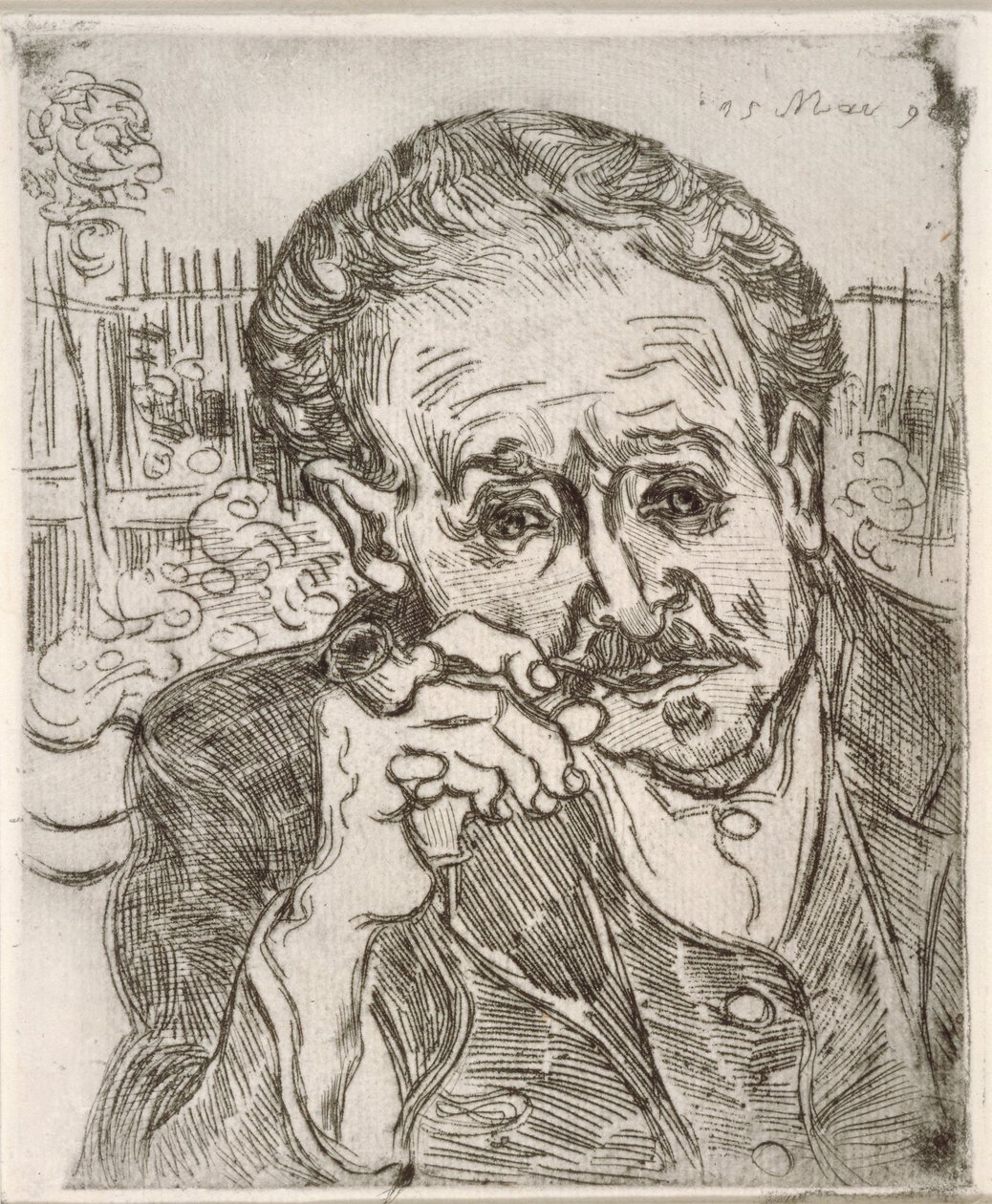 Portrett av dr. Gachet (Auvers-sur-Oise) av Vincent van Gogh