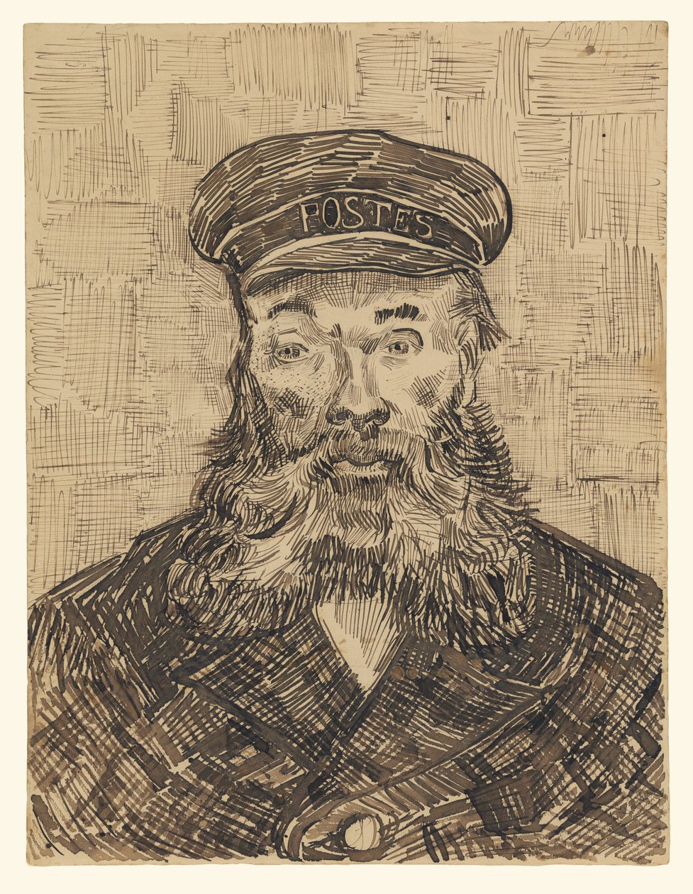 Portrett av Joseph Roulin av Vincent van Gogh