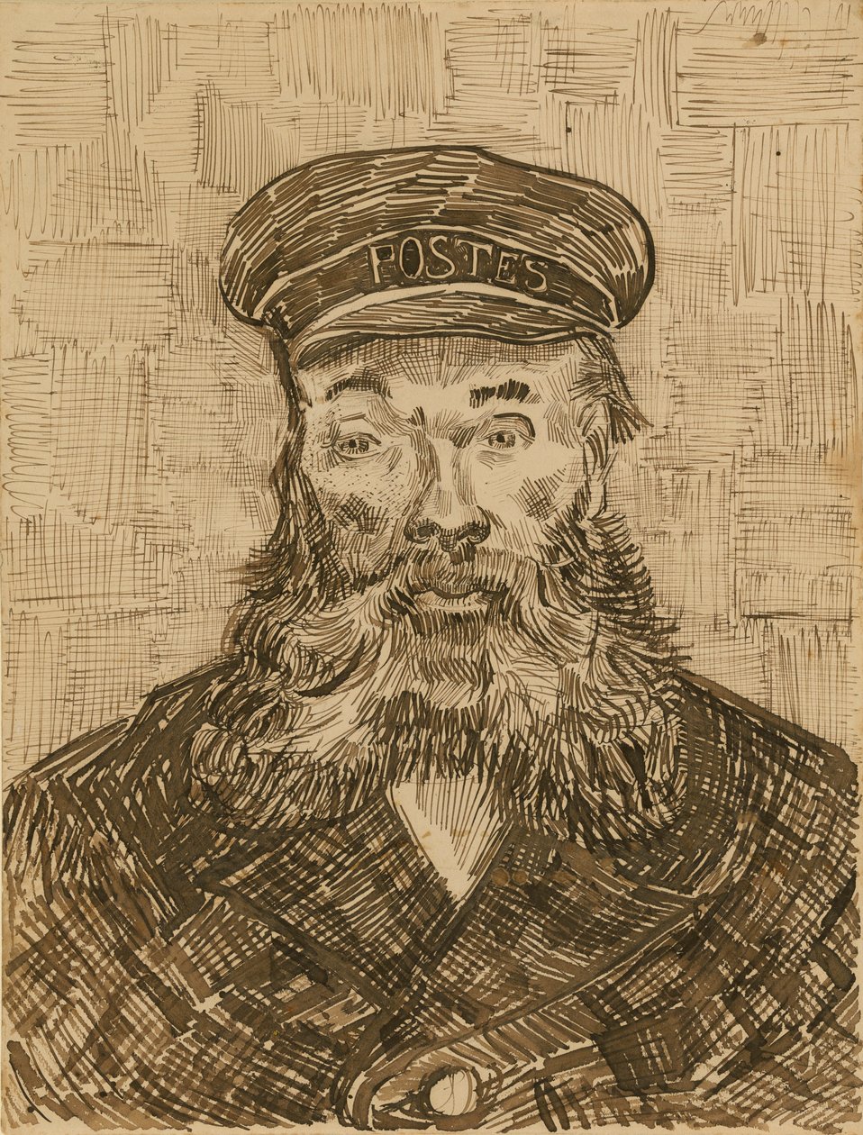 Portrett av Joseph Roulin av Vincent van Gogh