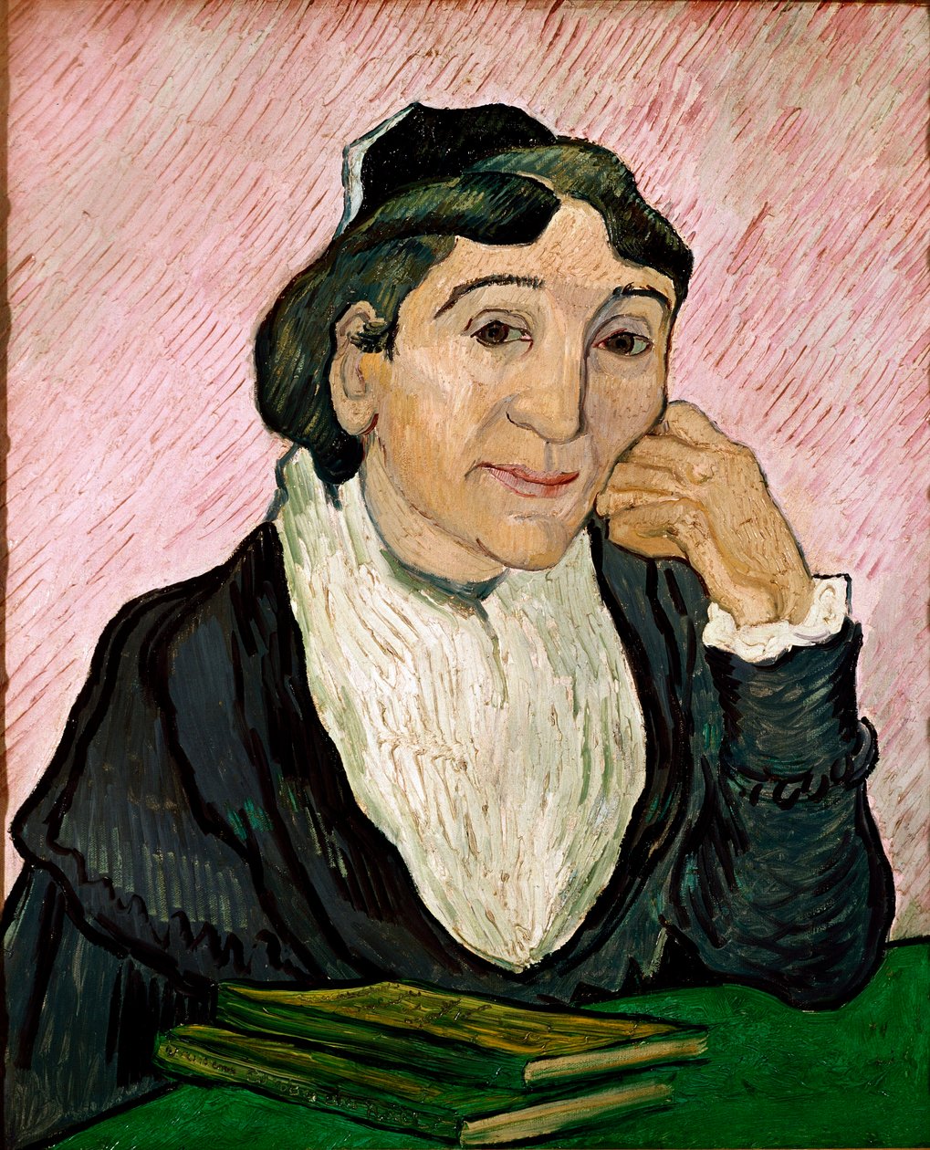 Portrett av Madame Ginoux eller Arlesienne av Vincent van Gogh