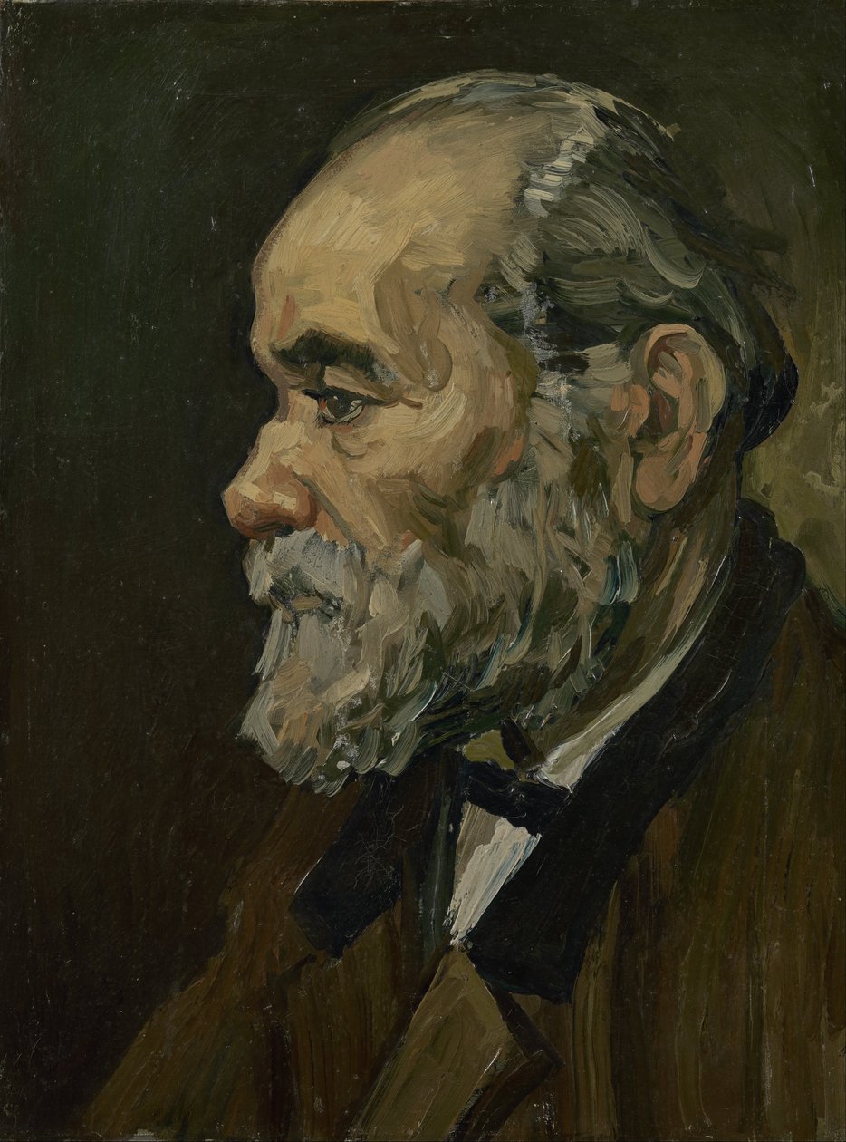 Portrett av en gammel mann av Vincent van Gogh