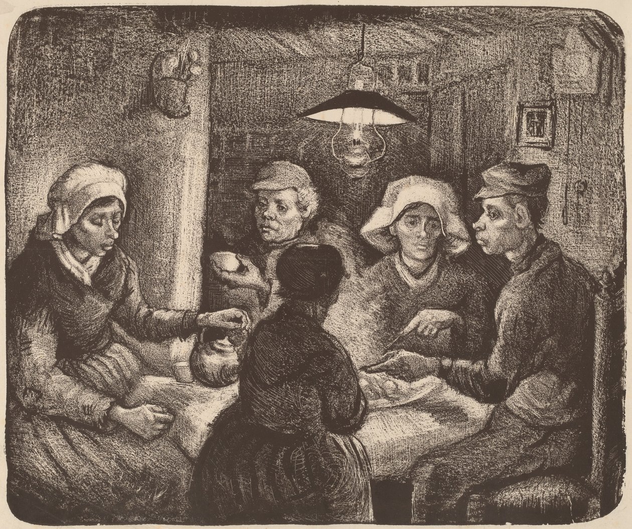 Potetspisere av Vincent van Gogh