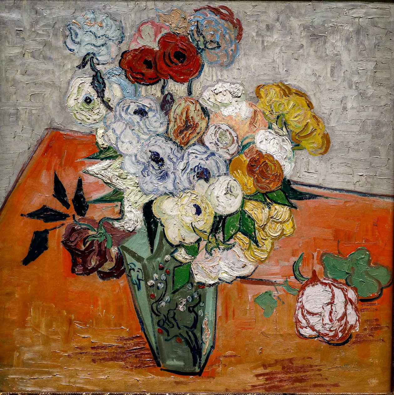 Roser og vindblomster av Vincent van Gogh