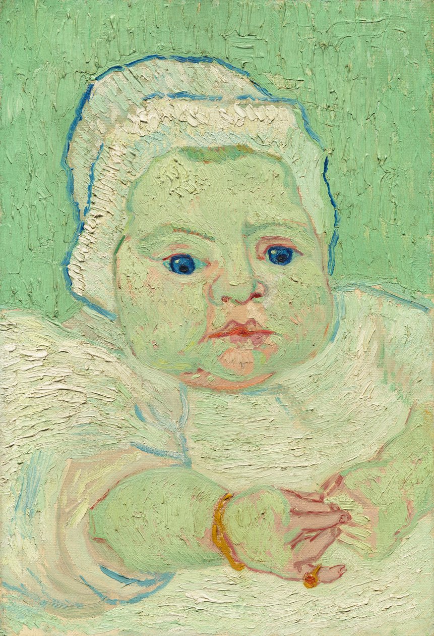 Roulins Baby, 1888 av Vincent van Gogh