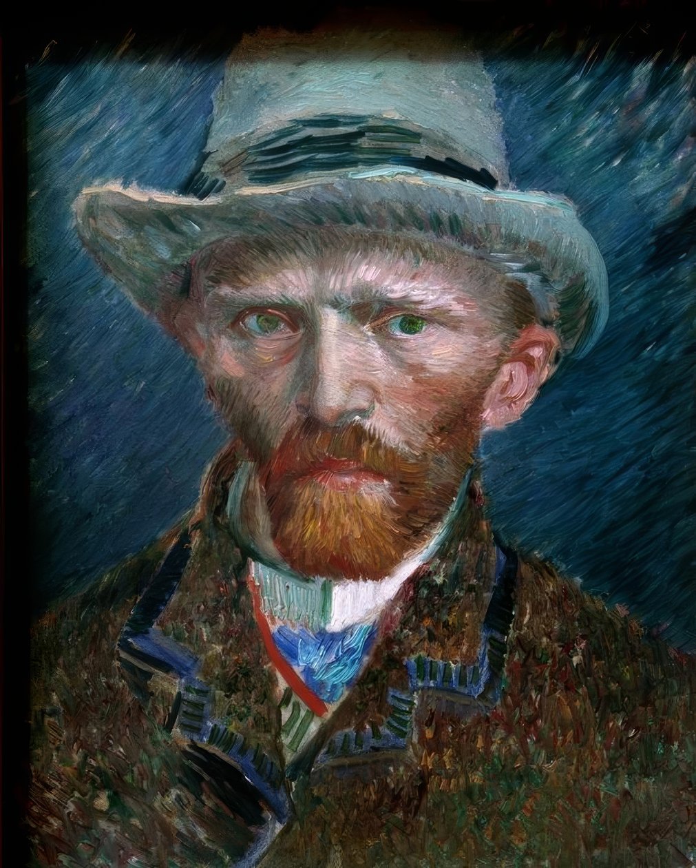 Selvportrett av Vincent van Gogh