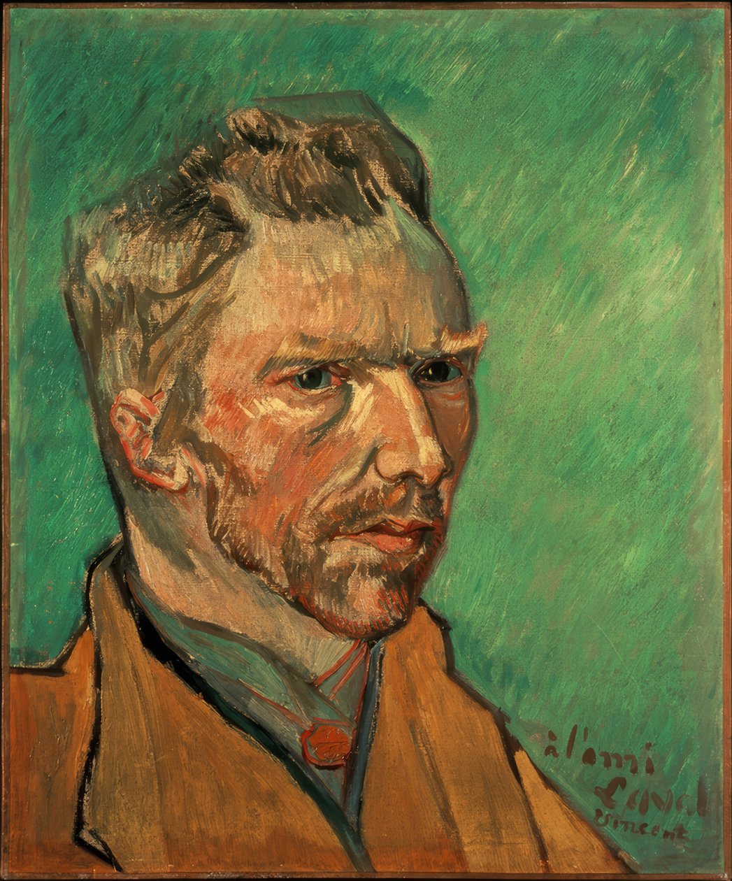 Selvportrett av Vincent van Gogh