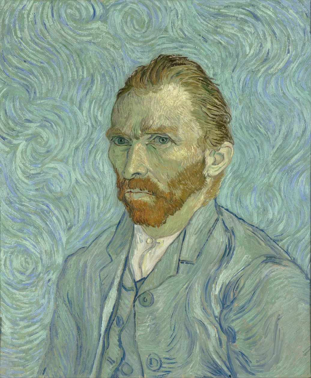 Selvportrett, 1889 av Vincent van Gogh
