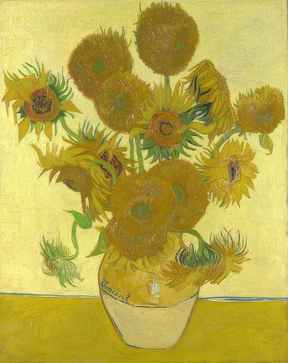 Solsikker. 1888 av Vincent van Gogh