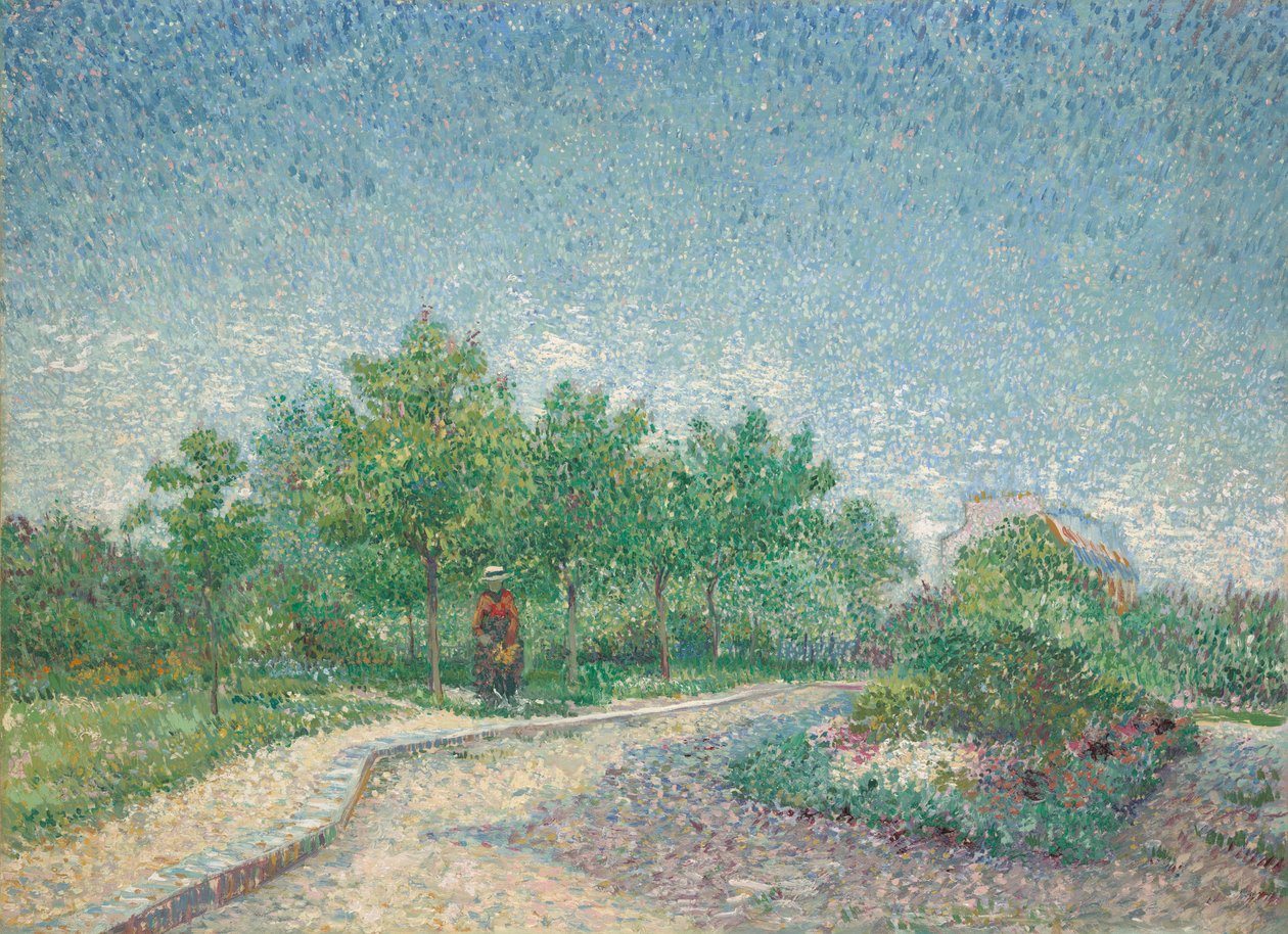 Square Saint-Pierre, Paris av Vincent van Gogh