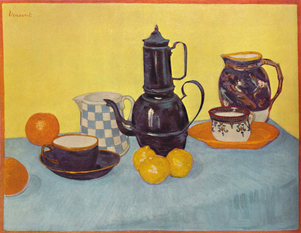 Stilleben med kaffekanne, 1888, 1937. av Vincent van Gogh