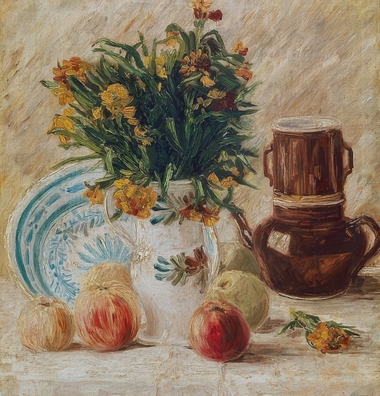 Stilleben. Rundt 1886 av Vincent van Gogh