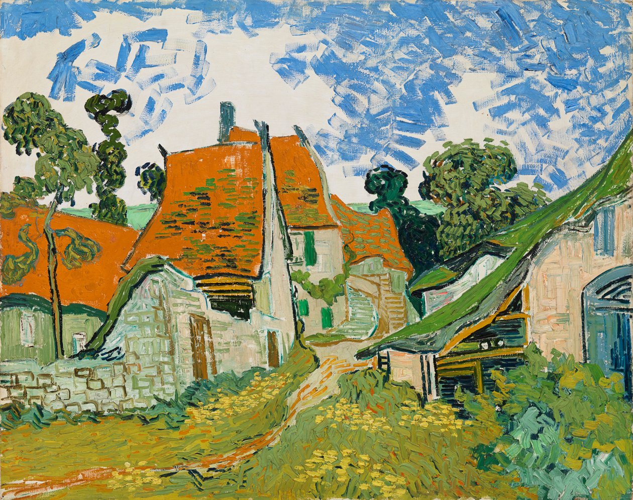 Gate i Auvers-sur-Oise av Vincent van Gogh