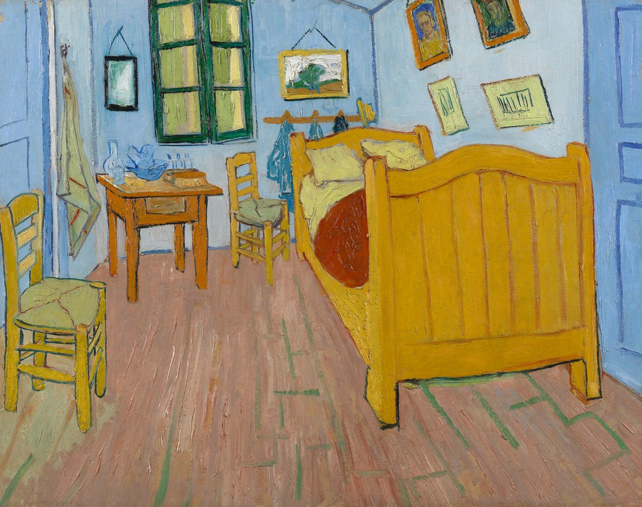Soverommet av Vincent van Gogh