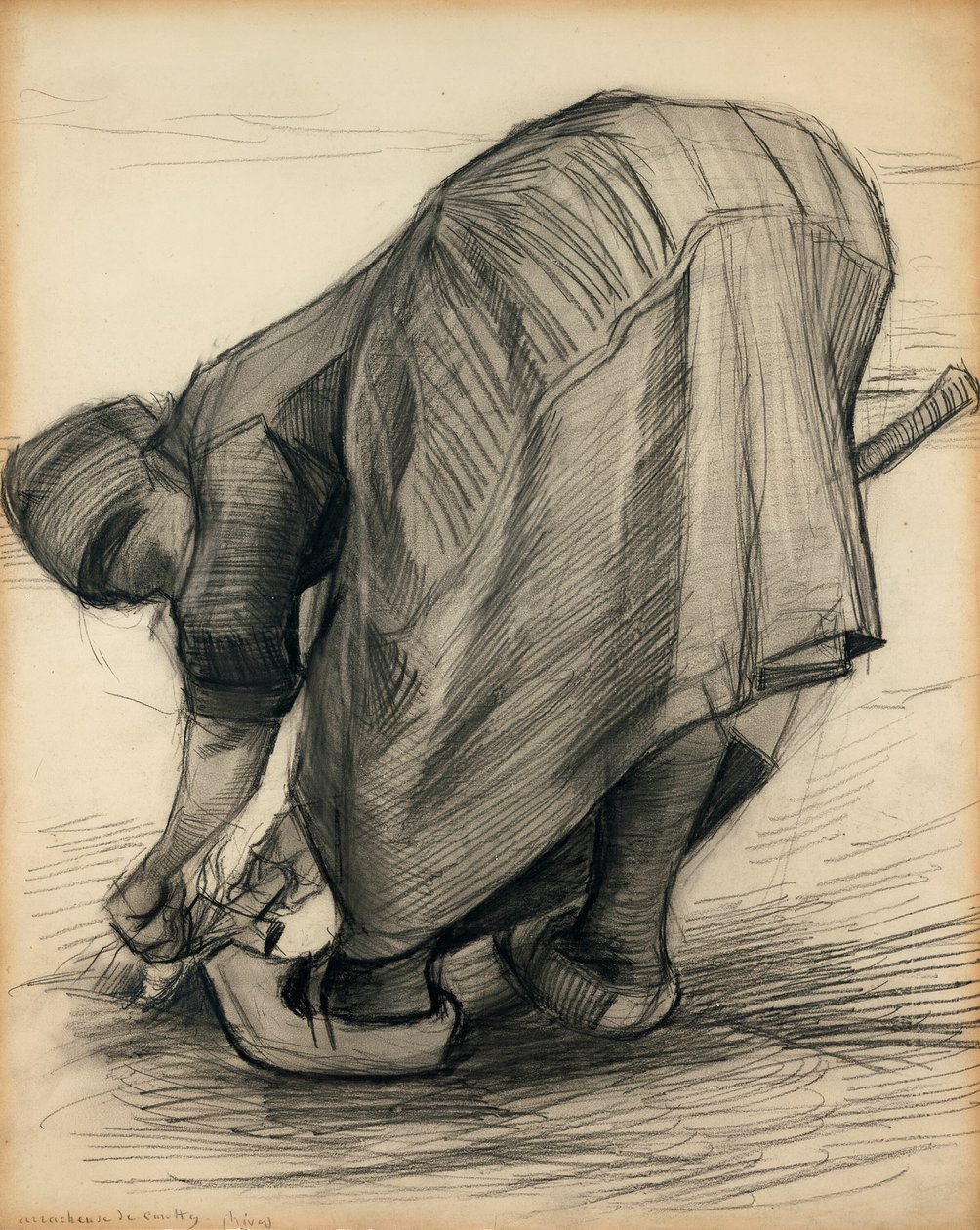 Gulrottrekkeren av Vincent van Gogh