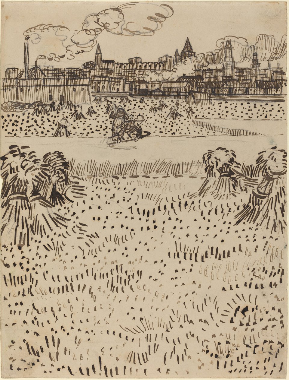 Innhøstingen av Vincent van Gogh