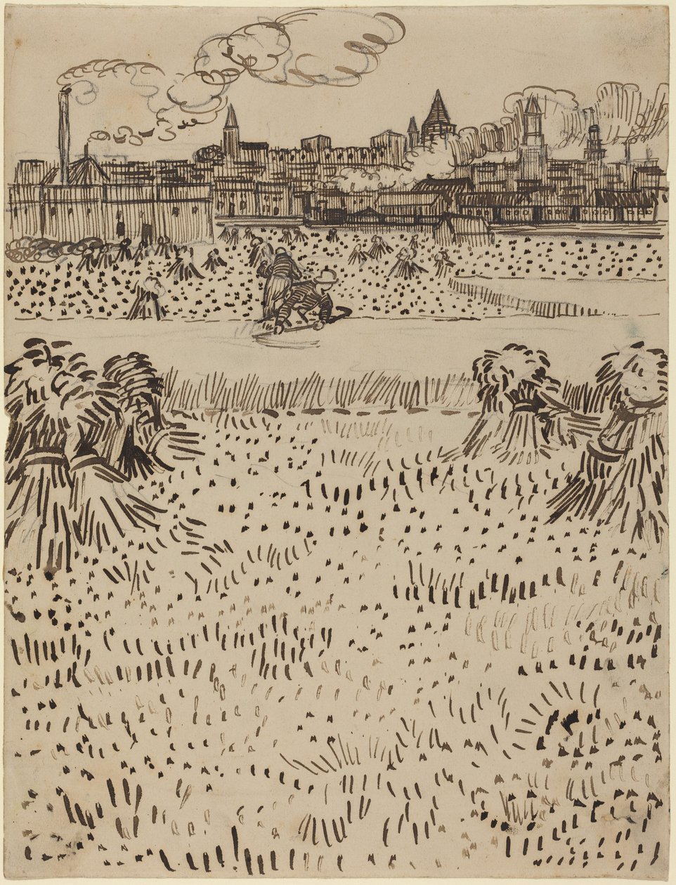 Innhøstingen av Vincent van Gogh