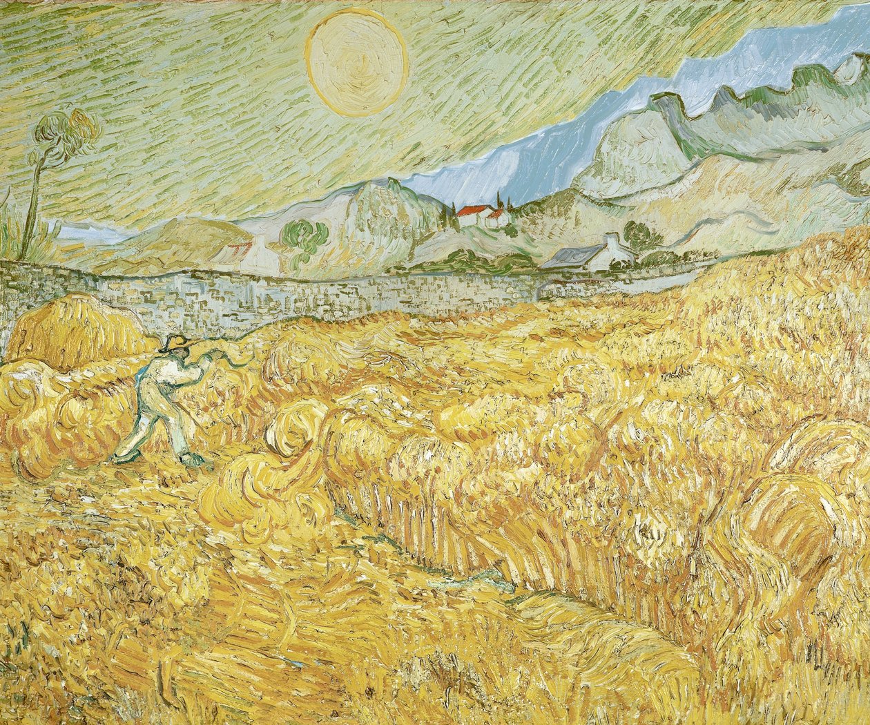 Høstmaskinen av Vincent van Gogh