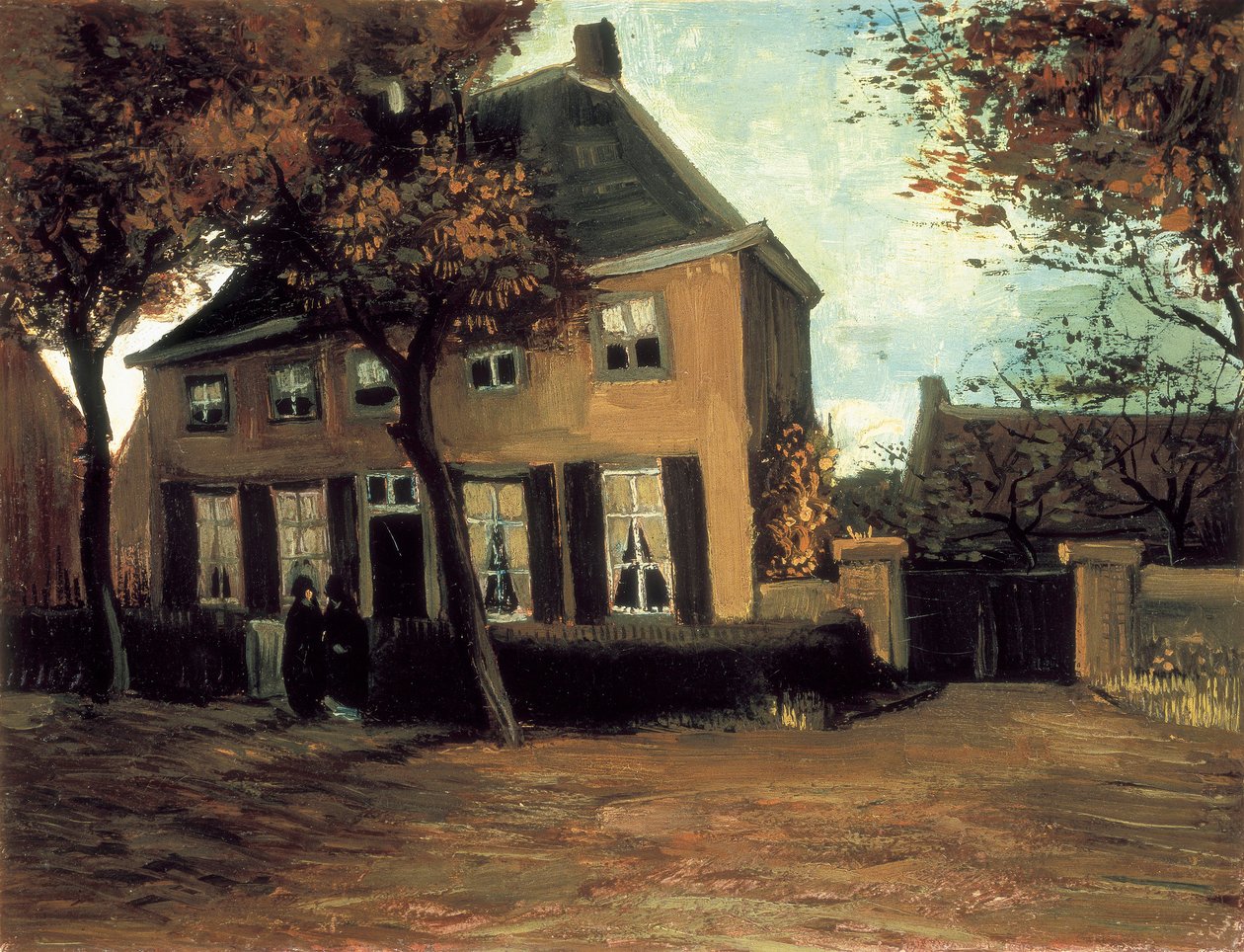 Menighetshuset i Nuenen av Vincent van Gogh