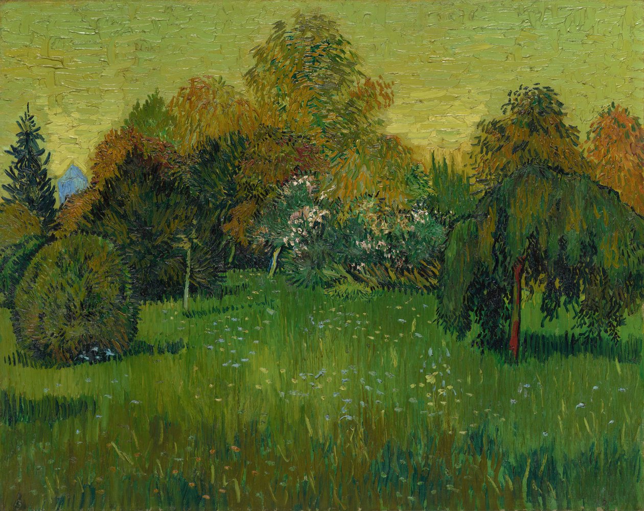 Poetens hage, 1888. av Vincent van Gogh