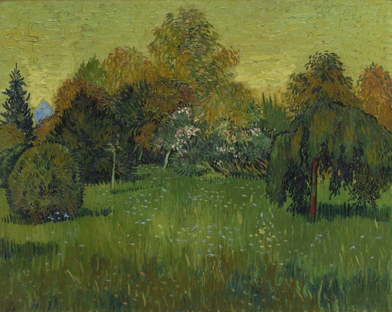 Poetens hage, 1888 av Vincent van Gogh