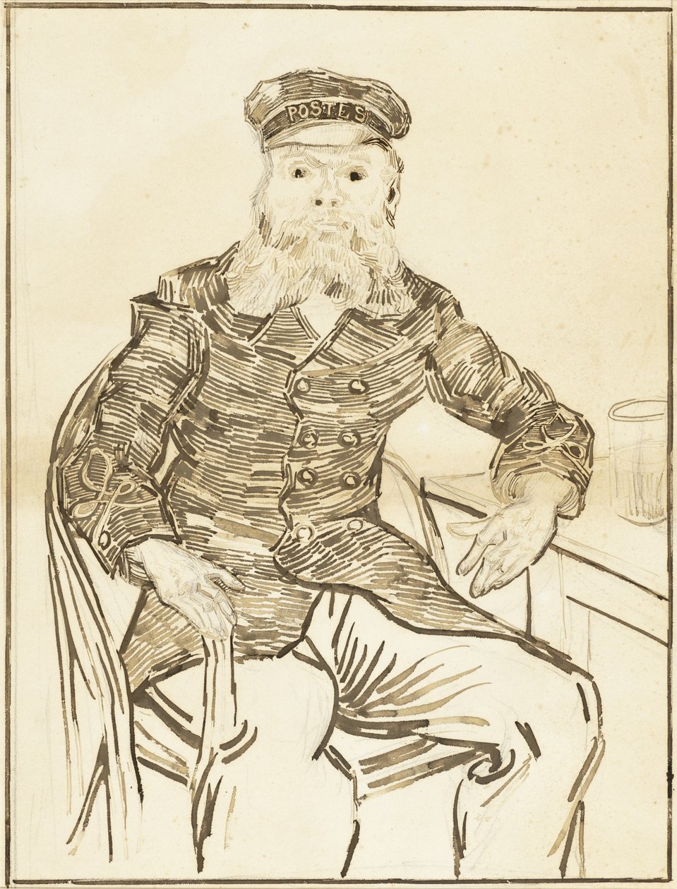 Postbudet Joseph Roulin av Vincent van Gogh