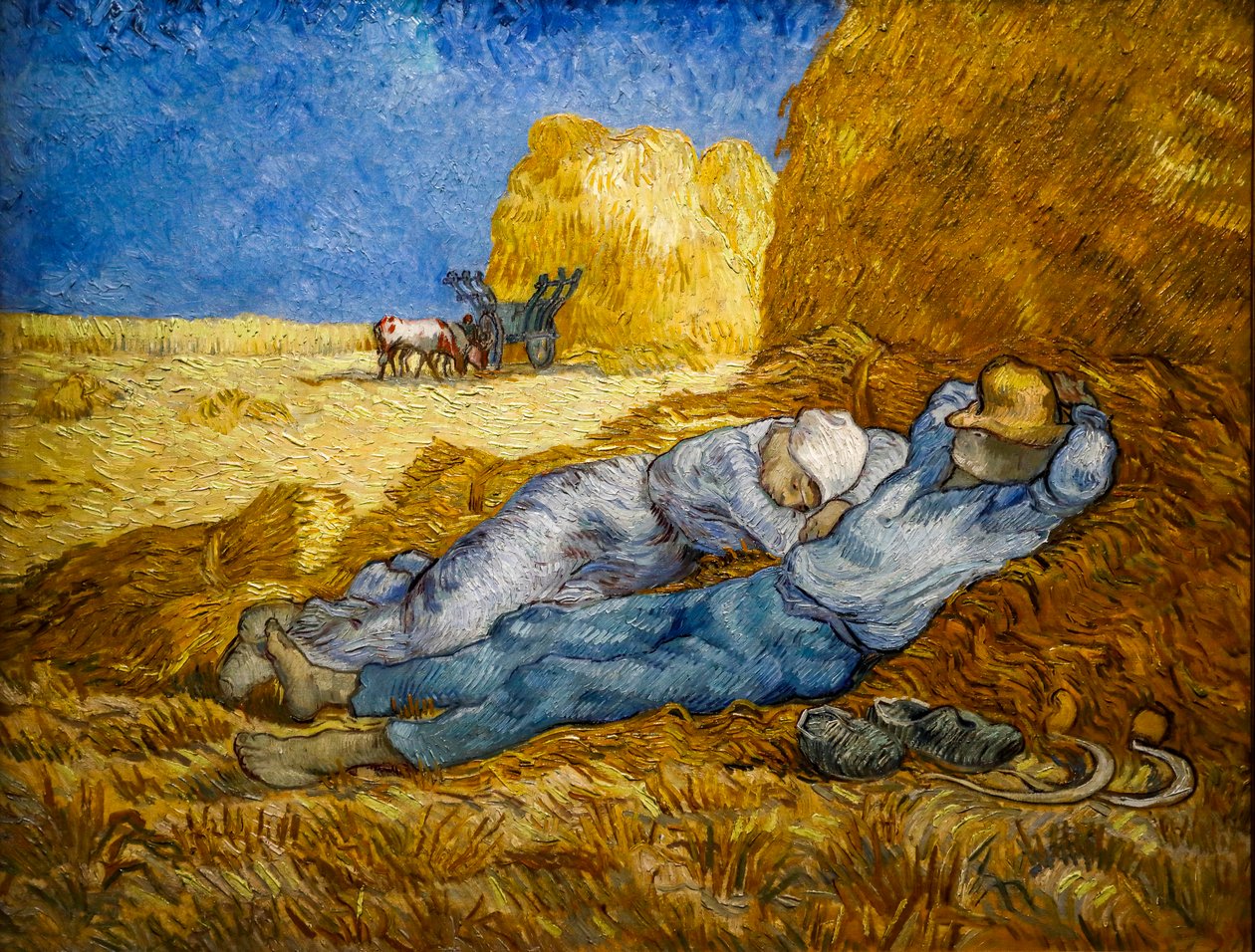 Meridianlinjen også kjent som The Siesta av Vincent van Gogh
