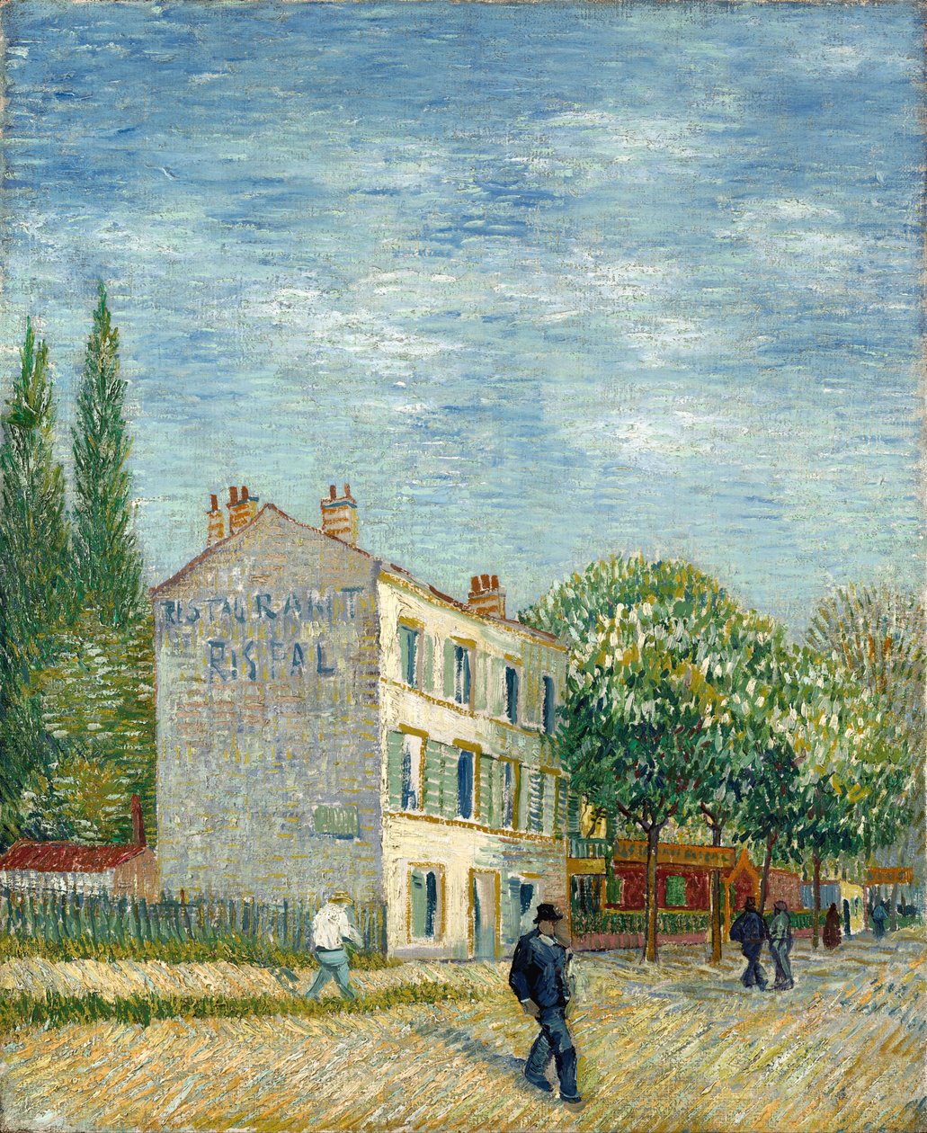 Restauranten Rispal i Asnières av Vincent van Gogh