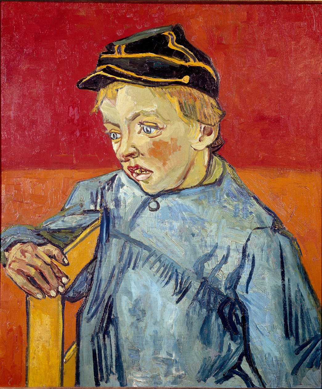 Skolegutten. Maleri av Vincent Van Gogh (1853-1890) av Vincent van Gogh